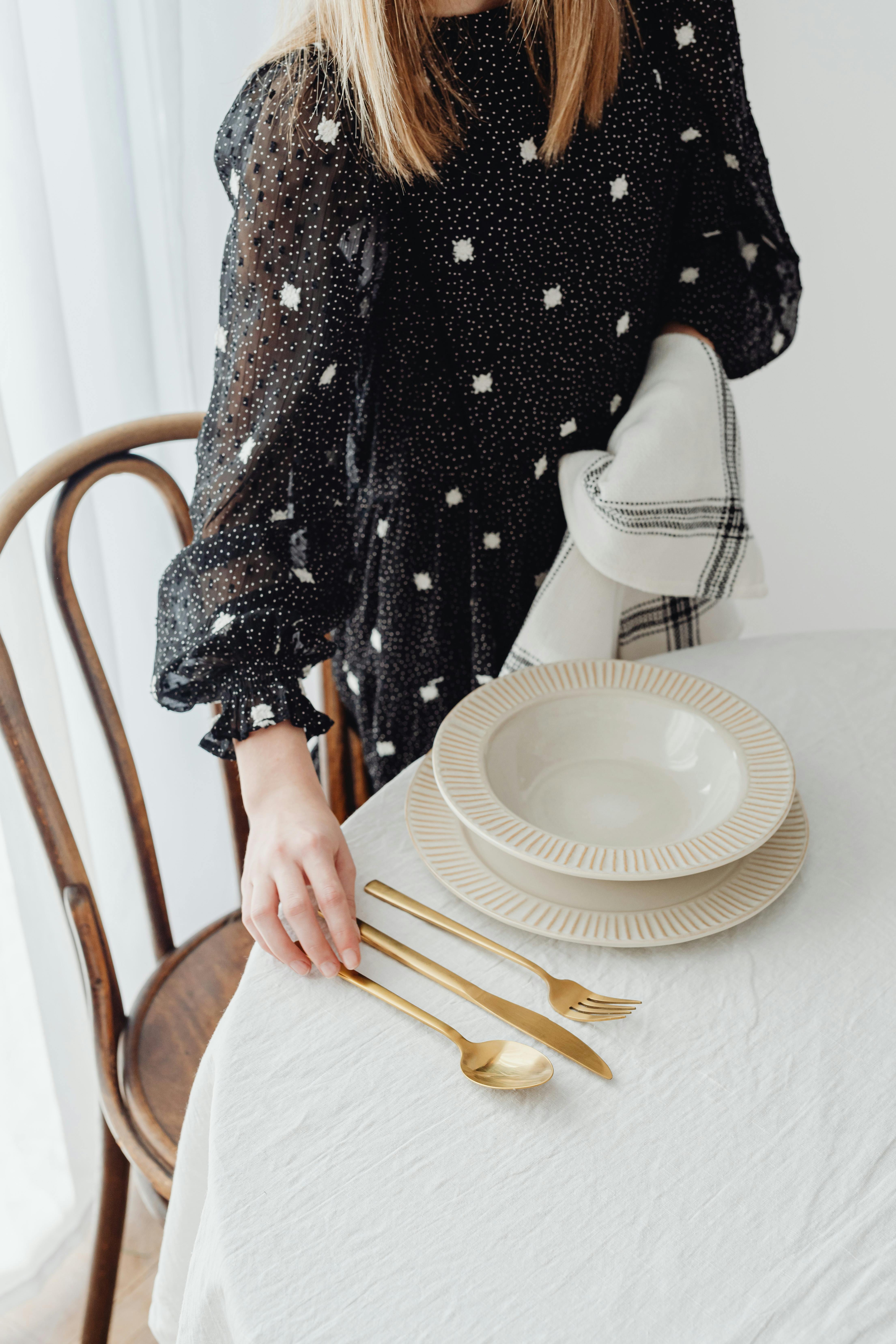 Christmas dinnerware